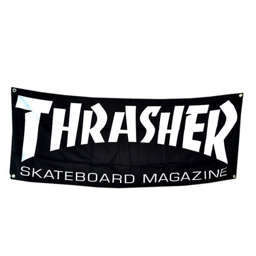 Thrasher Skate Mag black Banner