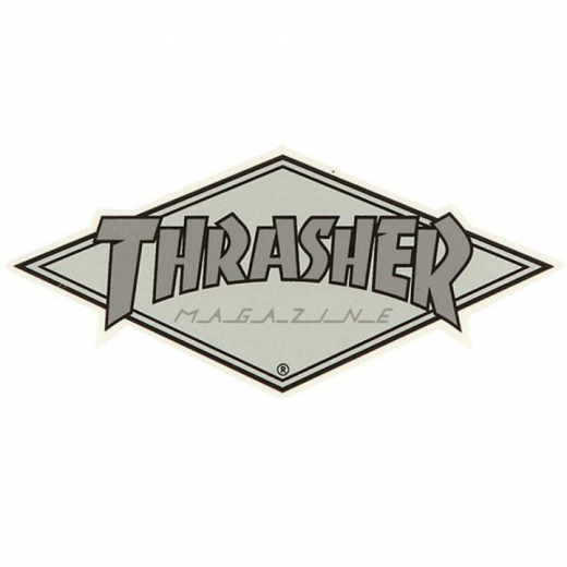 Thrasher Diamond Logo grey Sticker