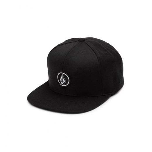 Volcom Quarter Twill black Snap Back Cap