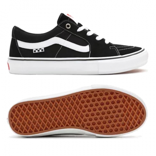 Vans Sk8-Low Skate black/white Schuhe