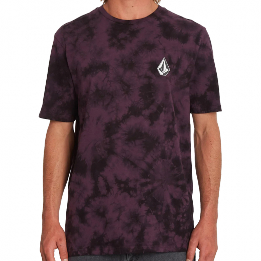 Volcom Iconic Stone Dye mulberry T-Shirt