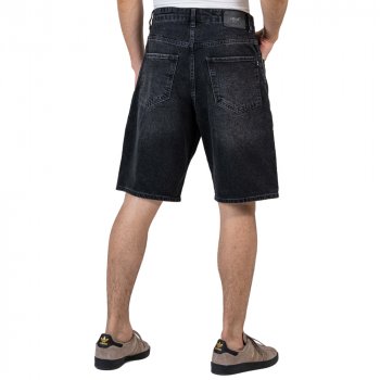 Reell Solid black wash Short