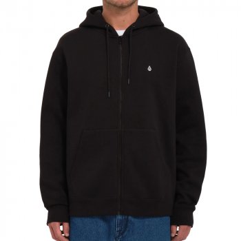 Volcom Single Stone black Hooded Zipper