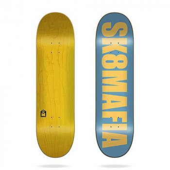 Sk8Mafia OG Logo matte blue 8.25 Deck