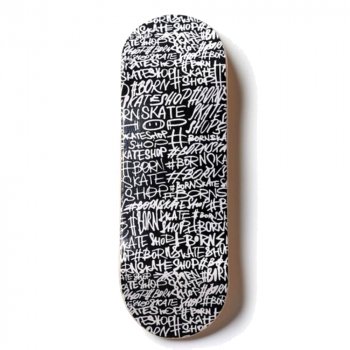 Custom Pro Born Words 34mm Fingerboard Deck