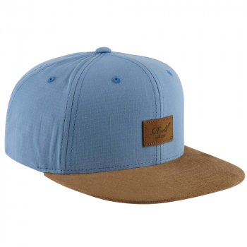 Reell Suede fog blue mini Ripstop 6 Panel Cap