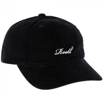 Reell Single Script black Cord Cap