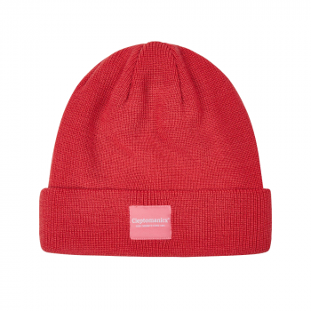 Cleptomanicxs Mono Color Hot Coral Beanie