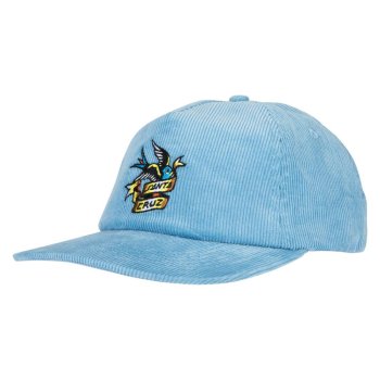 Santa Cruz Sommer Sparrow Cord crystal blue Snap back Cap