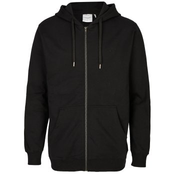 Cleptomanicx Ligull black Hooded Zipper