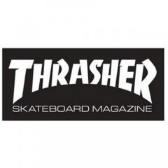 Thrasher Skate Mag Standard Sticker black 4 Sticker