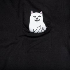 Rip N Dip Lord Nermal Pocket black T-Shirt