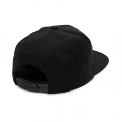 Volcom Quarter Twill black Snap Back Cap