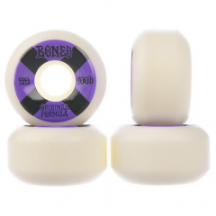 Bones 100s OG #4 V5 Sidecut white/purple 55mm Wheels
