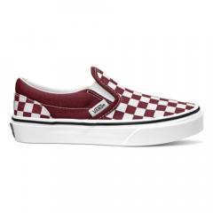 Vans Classic Slip On pomegranate/true white Kids Shoes