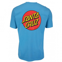 Santa Cruz Classic Dot Chest cool blue T-Shirt