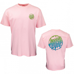 Santa Cruz Toxic Dot Chest pink T-Shirt