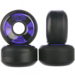 Bones 100s OG #4 V5 Sidecut black/purple 55mm Wheels
