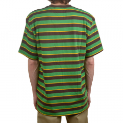 Dickies Vincent Stripe leaf green T-Shirt