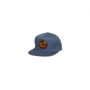 Santa Cruz Classic Dot dusty blue Snap back Cap