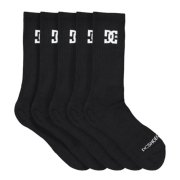 DC SPP Crew black 5er Pack Socken