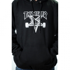 Thrasher Skategoat black Hooded