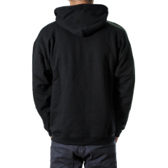 Thrasher Flame black Hooded